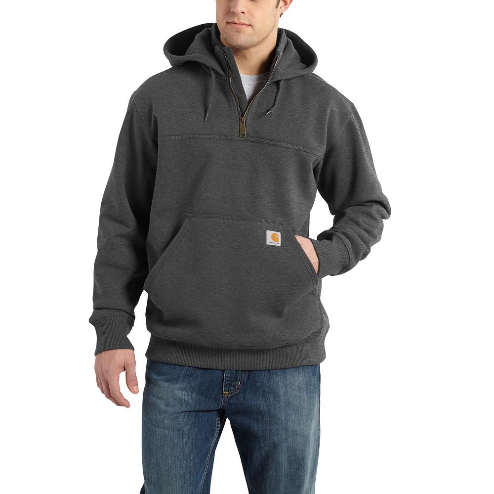 Download Carhartt 1000617 Rain Defender® Paxtpn Heavyweight Hooded Zip Mock Sweatshirt