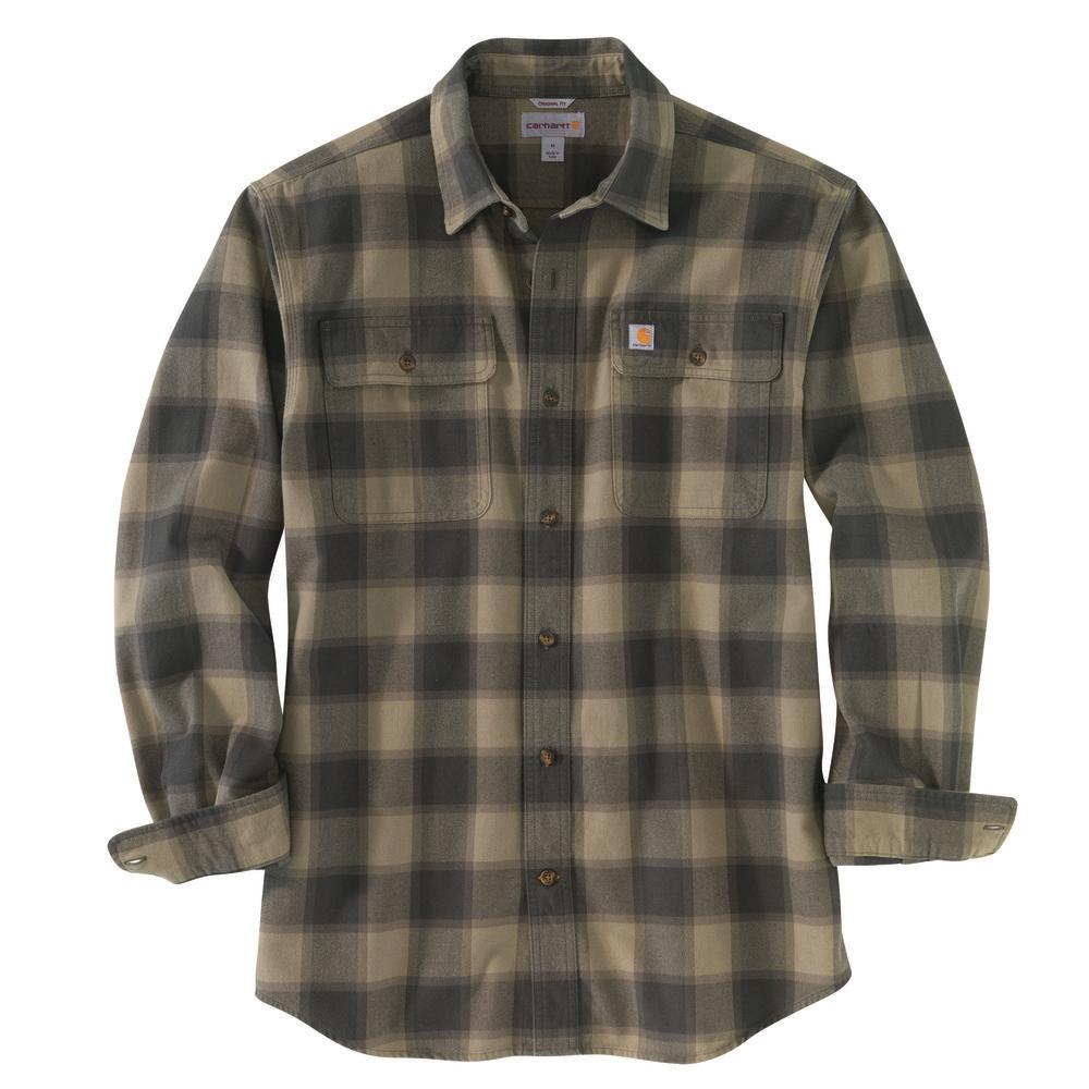 Carhartt 103822 Hubbard Plaid Flannel Shirt